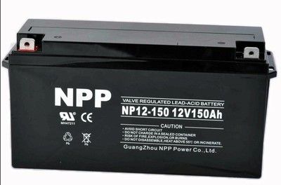 耐普胶体蓄电池npp150-12 12v150ah 发电厂 ups机房直流屏专用